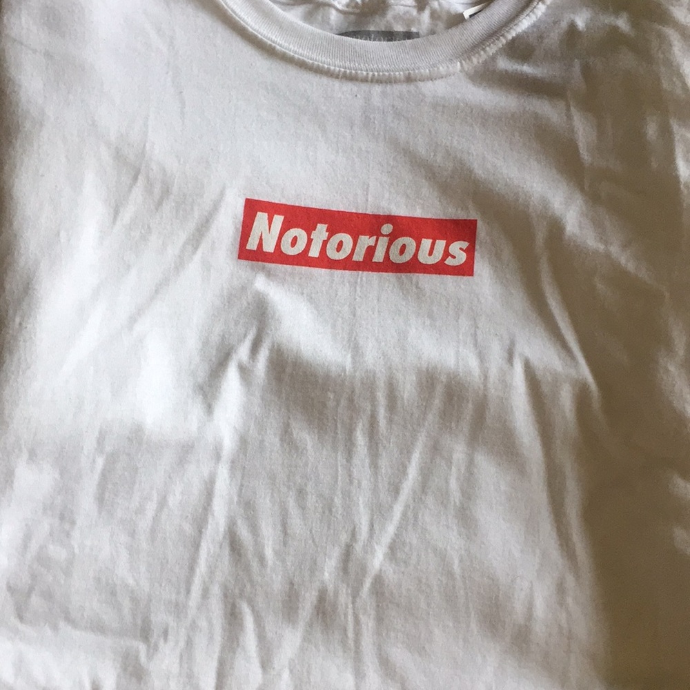 Notorious T shirt box logo XL Nike? Supreme?
